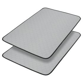 Washable Dog Urine Pad, Waterproof Toilet Training Mat For Dogs, 89.5 X 59.2 Cm - 34.5 In X 23 In, Washable Urine Pad Non-Slip Diaper Pad, For Puppies (Color: Grey)